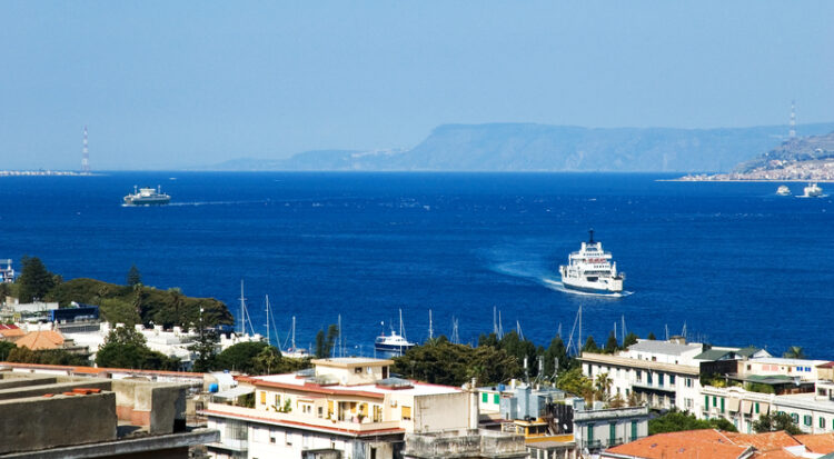A study has now been completed for the proposed Messina Strait bridge in Italy – image courtesy of © Silvia Ganora Dreamstime com