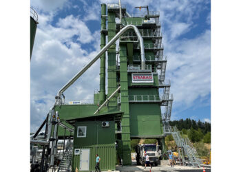 Austrian contractor Strabag opted for a new, high-specification Marini asphalt plant