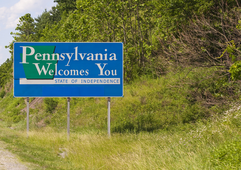 Work is underway in Pennsylvania on a new expressway section – image courtesy of © Wellesenterprises | Dreamstime.com