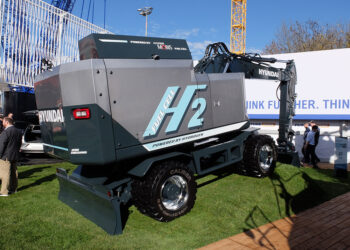 Hyundai's fuel cell excavator is close to commercial availability