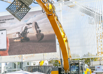 Liebherr's 50tonne class excavator prototype offers electric power