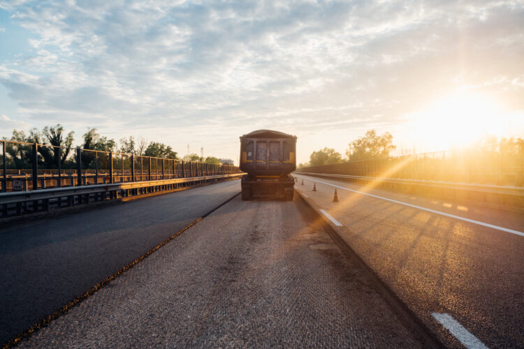 Work on the 5.5km-long section of Italy's A4 motorway