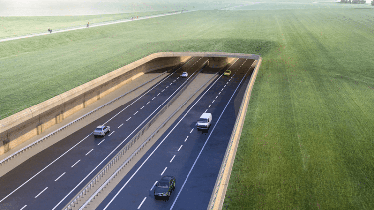 Too big? The House of Commons Transport Committee thinks so (image courtesy National Highways)