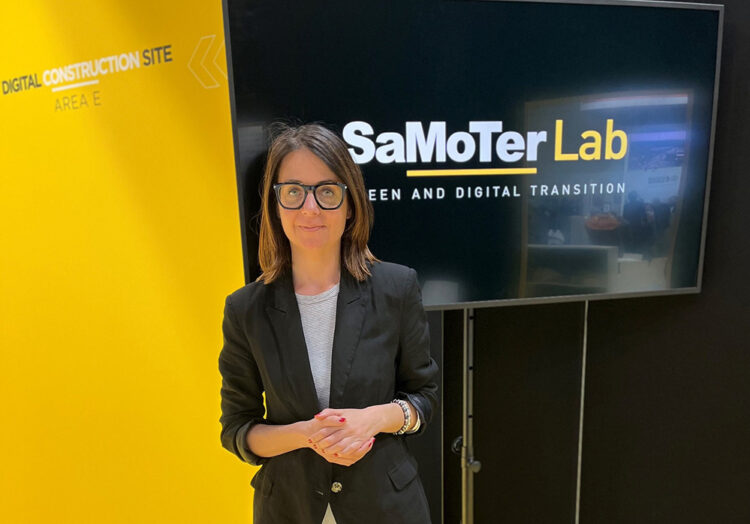 Sara Quotti Tubi says the SaMoTer LAB project helped showcase Italian construction machinery innovation