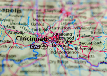 A new bridge and interstate link will speed travel between Kentucky and Ohio – image courtesy of © Andrea Fotache|Dreamstime.com
