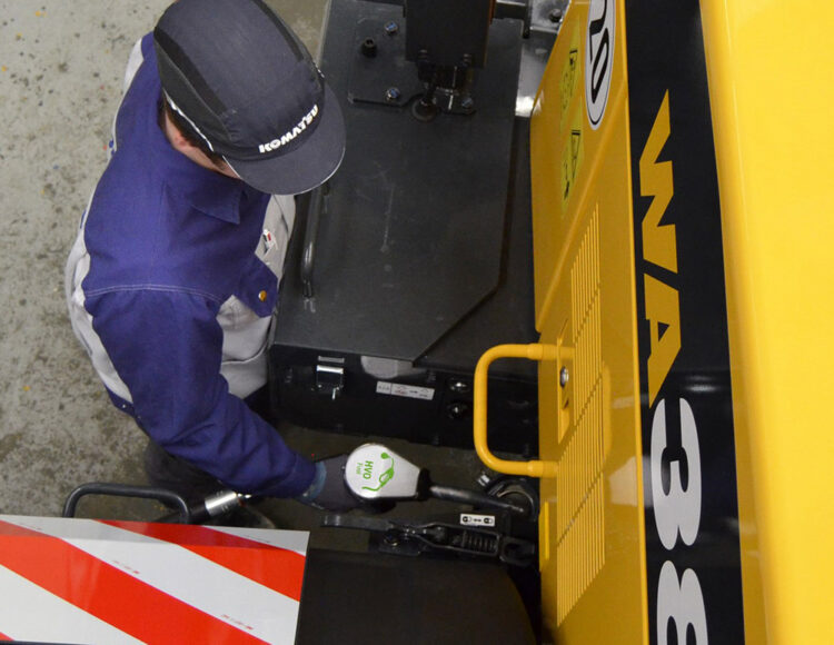 Komatsu machines can now run on HVO fuels