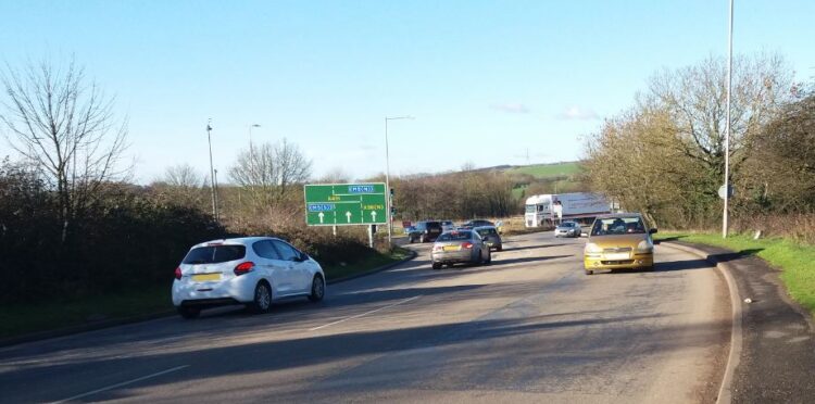 Improvements to come for the A38 near Bromsgrove (image courtesy Worcestershire County Council)
