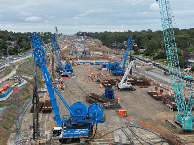 Consolidation work will be carried out for Melbourne’s North East Link Project – image courtesy of Trevi Group