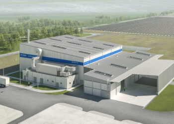 BASF’s plant near Brandenburg is seen as an important step towards closing the loop for the European battery value chain and raw material supply (image courtesy BASF)