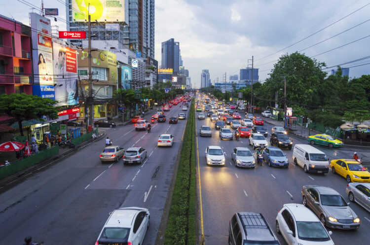 A tunnel as part of the N1 Expressway might alleviate congestion in the Thai capital Bangkok (image © Siiixth/Dreamstime)