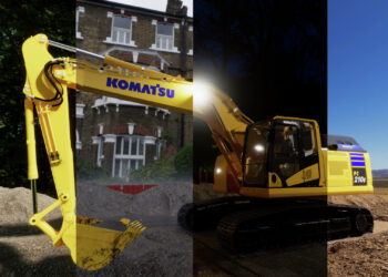 Komatsu is now making available its innovative PC210E crawler excavator, developed in partnership with Proterra