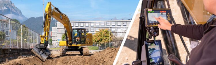 Combining technology from Leica Geosystems with the Cat 2D grade Control package can boost earthmoving efficiency