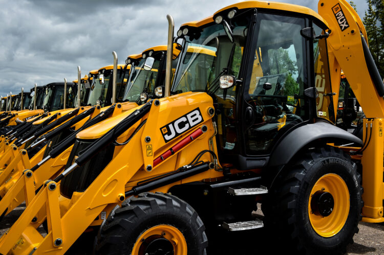 JCB is seeing strong profits now but is unsure the market will develop