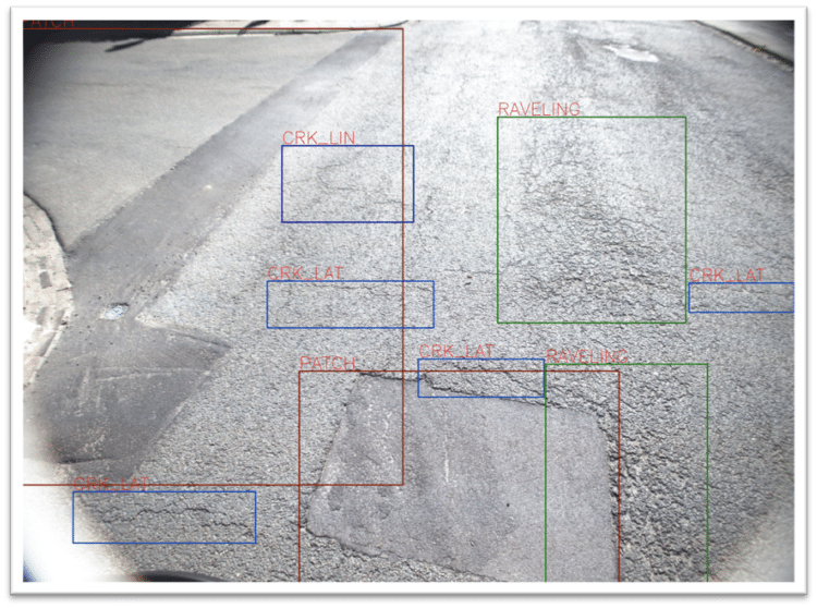 Seeing is believing: with one lidar system and camera installed on any vehicle, XenomatiX measures and collects data on the condition of the pavement (image courtesy of XenomatiX)