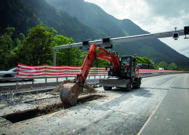 The ideal road construction machine