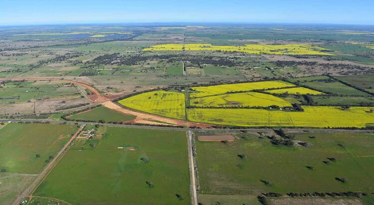 Aerial view of the bypass in September 2022 (image courtesy Transport for New South Wales)