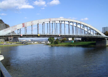Dr Edvard Benes Bridge in Usti nad Labem, Czech Republic (image by MaVlast/CC BY-SA https://creativecommons.org/licenses/by-sa/3.0)