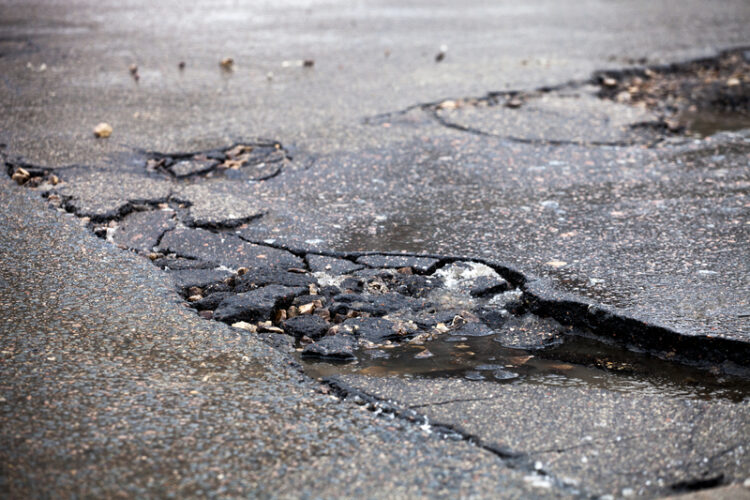 Upheaval for the road pavement sector: could freeze-thaw damage be avoided using solar-to-ground heat exchange technology? (image © Ints VikmanisDreamstime)
