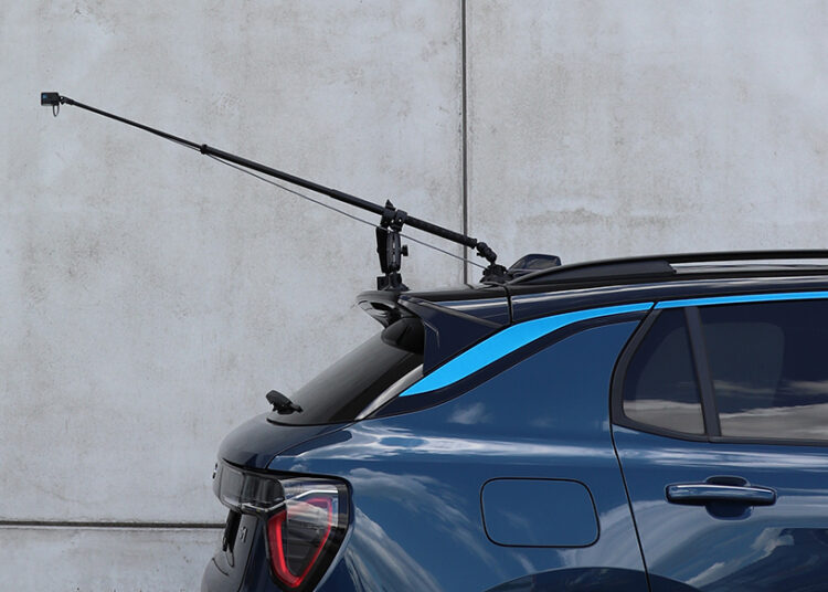 INSPECH, using a GoPro camera attached at the rear of a vehicle, can digitally conduct road inspections at a substantially reduced cost compared to traditional methods (image courtesy INSPECH/BrainCreators)