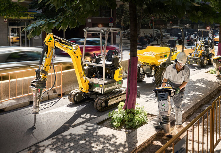 Wacker Neuson is on course for strong full-year growth after an impressive first nine months of trading. Pic: Wacker Neuson
