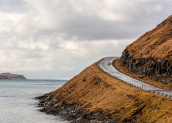 Every tunnel helps: around 80% of the Faroes population is connected by tunnels (image © Niels Melander/Dreamstime)