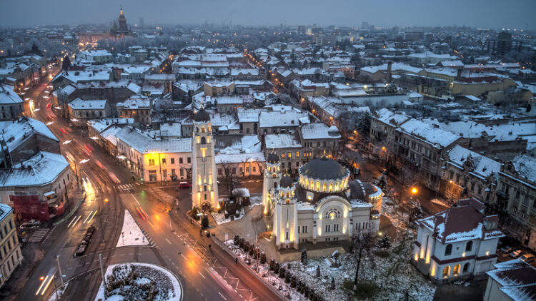 Less traffic for Romania’s former European Capital of Culture, Timiosoara (image © Lazar Adrian Catalin/Dreamstime)