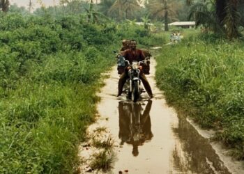 Road improvement works in Ivory Coast will prevent the flooding that typically afflicts West African roads during the rainy season – image © courtesy of Mike Woof