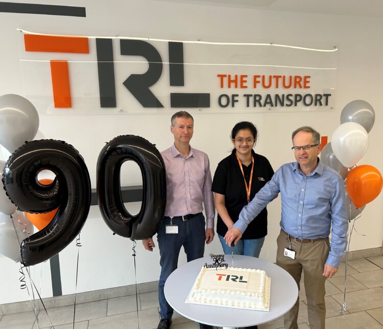 TRL is celebrating its 90th anniversary….