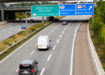 To widen or improve noise reduction along the busy Motorring 3 near Copenhagen? (image © Rolandm/Dreamstime)