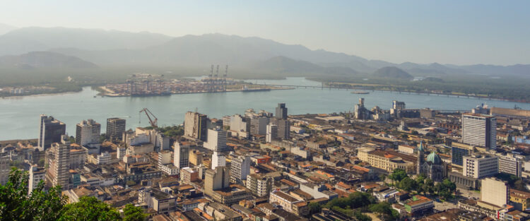 A new tunnel will link the Brazilian cities of Santos and Guarujá – image courtesy of © Caio Acquesta|Dreamstime.com
