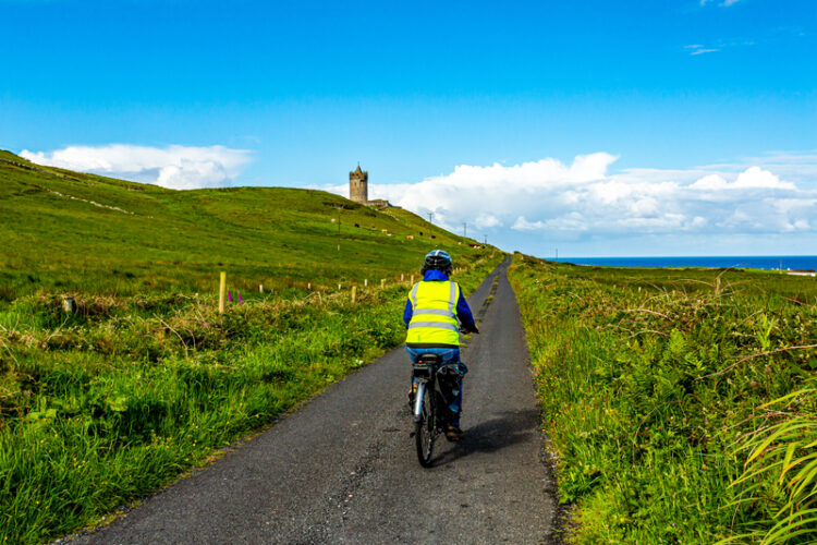 Ireland is already on part of the Eurovelo network by hosting a section of the 11,000km EV1, running along coastlines from Norway to the Iberian peninsula (image © Emile Van Baardwijk/Dreamstime)