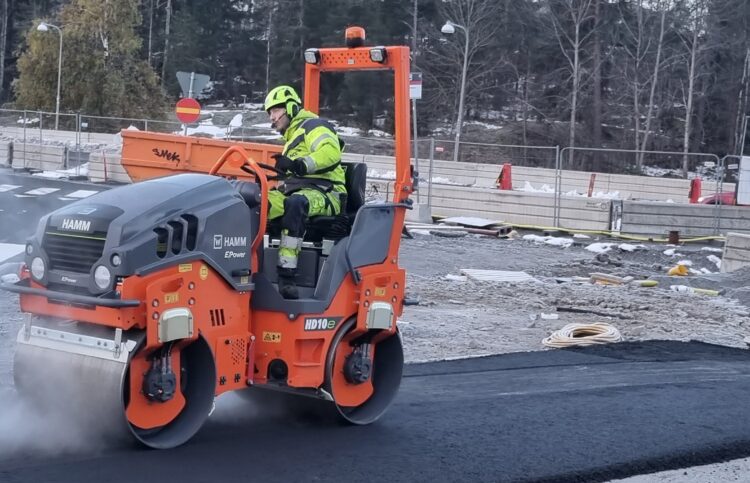Hamm says that tests show its new electric compactors offer increased cost efficiency combined with lower maintenance requirements
