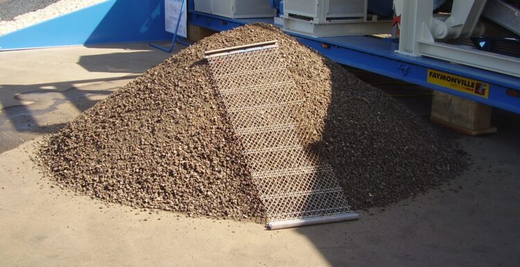 Recycled materials are playing an important role in reducing the carbon profile of construction – image © courtesy of Mike Woof