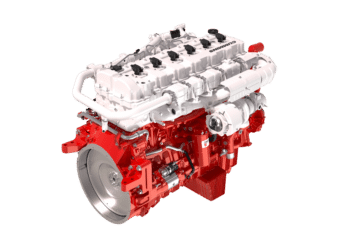 The Cummins X15 engine will be used to power the Terex mixer truck using hydrogen as fuel