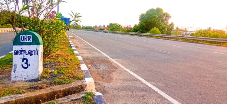 Chennai’s first ring road was 25.2km long and the fourth circular, the Chennai Peripheral Ring Road, is under construction (image © Balachandar Spark/Dreamstime)