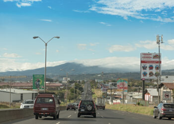 Road improvements in Costa Rica will benefit from a US$450 million loan, including upgrades to the important Route 1 – image courtesy of © Rainer Lesniewski|Dreamstime.com