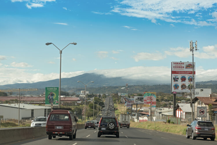 Road improvements in Costa Rica will benefit from a US$450 million loan, including upgrades to the important Route 1 – image courtesy of © Rainer Lesniewski|Dreamstime.com