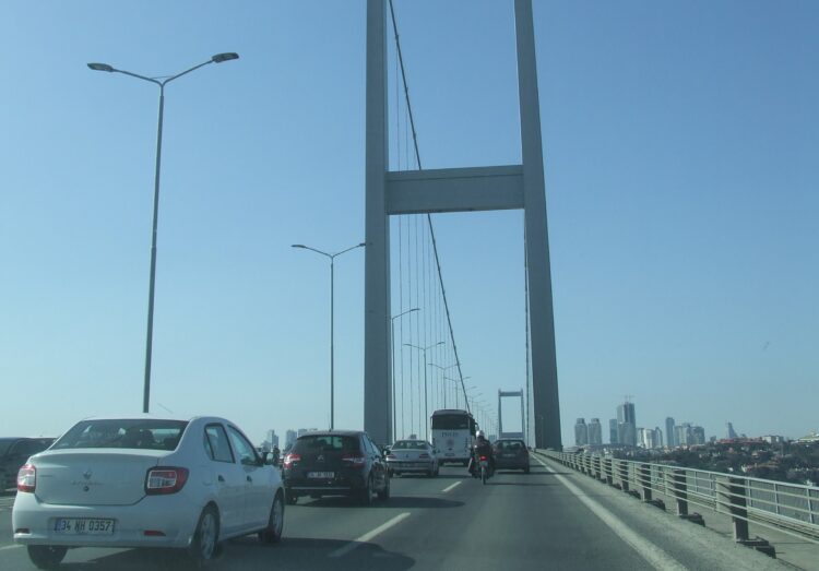 Turkey is investing heavily in boosting its road network – image © courtesy of Mike Woof
