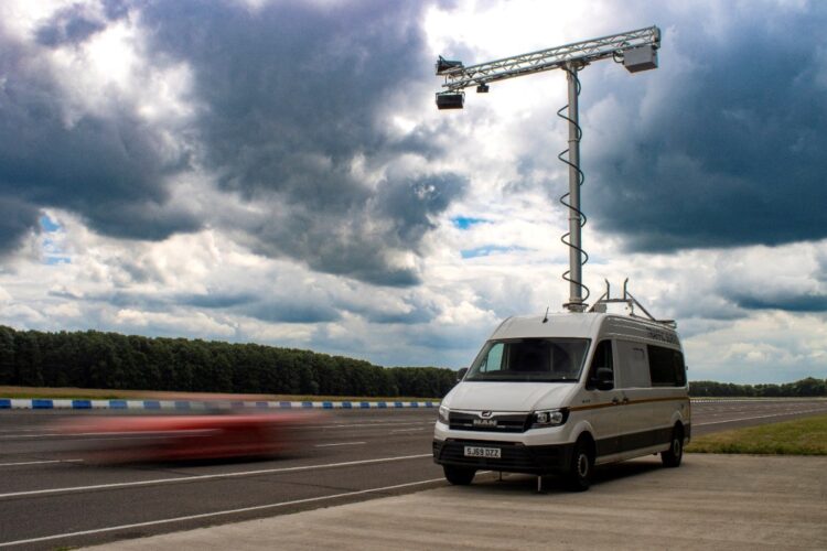Seeing is believing: cameras detect drivers who have not buckled up (image courtesy National Highways)