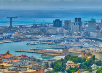 Genoa’s new port tunnel will feature the largest bores of any tunnel in Europe, cutting car congestion in the historic city – image courtesy of © Michelangelo Oprandi|Dreamstime.com