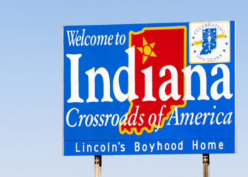 The I-465 and I-69 interchange in Indiana will benefit from a US$471 million upgrade project – image courtesy of © Chris Boswell|Dreamstime.com