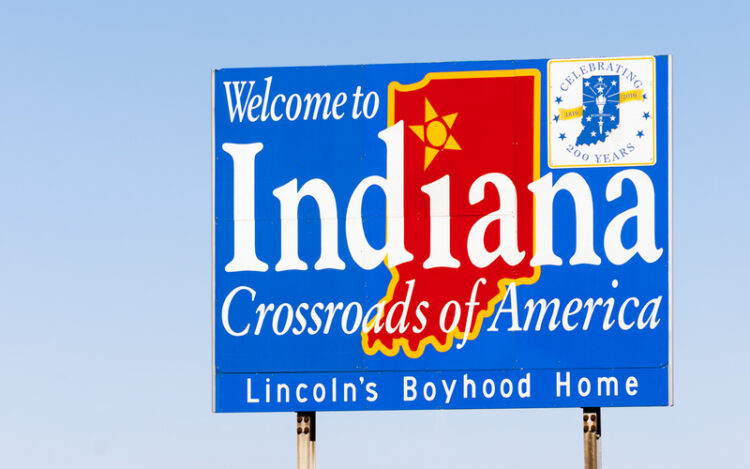The I-465 and I-69 interchange in Indiana will benefit from a US$471 million upgrade project – image courtesy of © Chris Boswell|Dreamstime.com