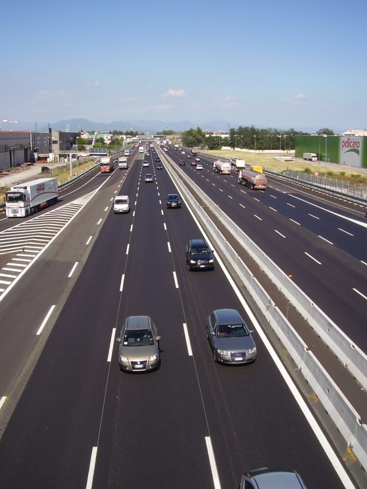 Italy will benefit from a major road upgrade programme over the coming 15 years - image © courtesy of Mike Woof