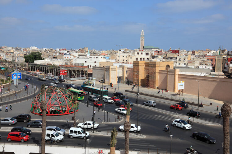 A major road project will improve transport in Morocco’s commercially important city of Casablanca – image courtesy © Typhoonski | Dreamstime.com
