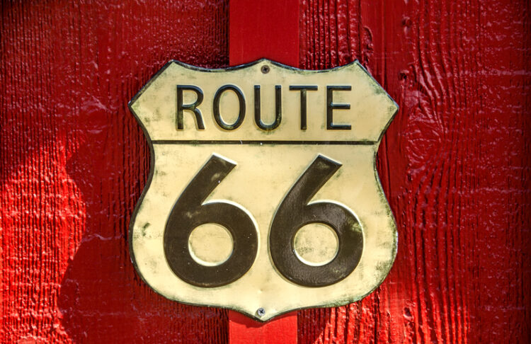 A bridge carrying the I-44/Turner Turnpike bridge over the historic Route 66 in Wellston Oklahoma will be replaced – image courtesy of © Sue Smith| Dreamstime.com