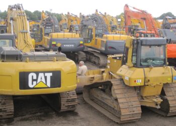 Construction machinery sales are expected to drop again in 2024, according to Off-Highway Research – image courtesy of David Arminas