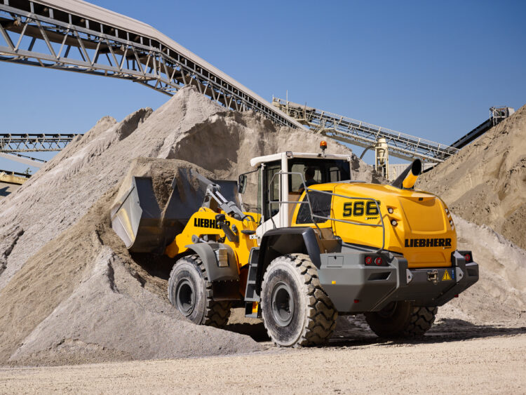 Liebherr claimed record results for sales of its equipment in 2023 - image courtesy of Mike Woof