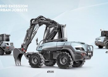 Mecalac has several electric compact machines in its range