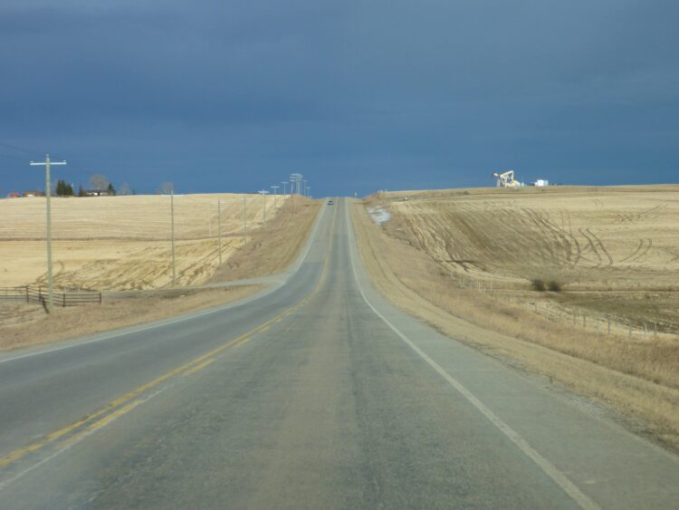 Alberta Transportation and Economic Corridors: in it for the long haul, near the town of Cochrane (image © David Arminas/World Highways)