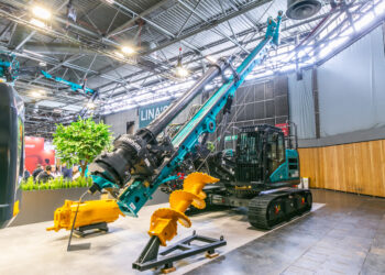 Sunward’s SWDM80SW piling rig is now available for the European market